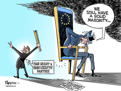 Eurosceptics’ victory  by Paresh Nath