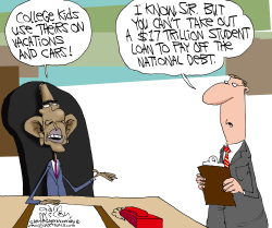 OBAMA'S STUDENT LOAN  by Gary McCoy