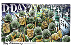 D-DAY ANNIVERSARY by Dave Granlund