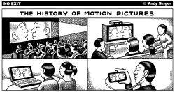 HISTORY OF MOTION PICTURES by Andy Singer