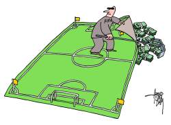 FIFA CORRUPTION by Arend Van Dam
