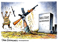 IRAQ MILITANTS by Dave Granlund
