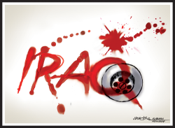 IRAQ BLOOD DOWN THE DRAIN by J.D. Crowe