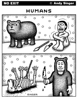 HUMANS by Andy Singer