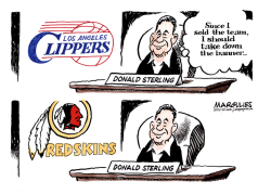 RACISM AND SPORTS  by Jimmy Margulies