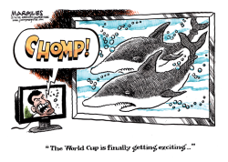 SUAREZ BITING IN WORLD CUP  by Jimmy Margulies