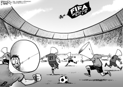 WORLD CUP BITES by Nate Beeler