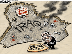 US TROOPS TO IRAQ  by Steve Sack