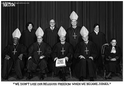 RELIGIOUS FREEDOM ON THE SUPREME COURT by RJ Matson
