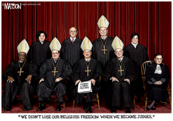 RELIGIOUS FREEDOM ON THE SUPREME COURT- by RJ Matson