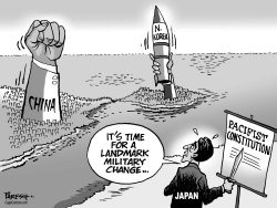 JAPAN’S MILITARY CHANGE by Paresh Nath
