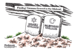 FINDING COMMON GROUND IN THE MIDEAST  by Jimmy Margulies