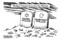 FINDING COMMON GROUND IN THE MIDEAST by Jimmy Margulies