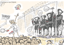 CHILD IMMIGRANTS  by Pat Bagley