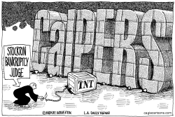 LOCAL-CA STOCKTON BANKRUPTCY AND CALPERS by Monte Wolverton