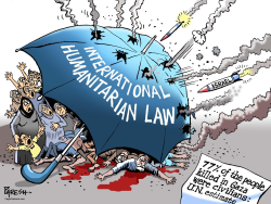 ATTACKING CIVILIANS  by Paresh Nath