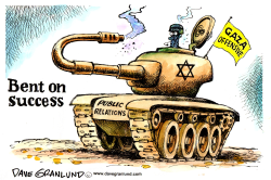 GAZA GROUND OFFENSIVE by Dave Granlund