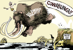 ENERGY POLICY MAMMOTH by Pat Bagley