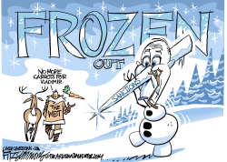 FROZEN OUT by David Fitzsimmons