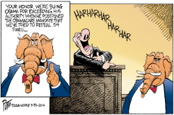 SUING OBAMA by Bruce Plante