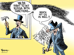 EU SANCTIONS ON RUSSIA  by Paresh Nath