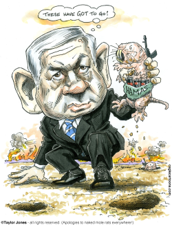 NETANYAHU ROOTS OUT HAMAS -  by Taylor Jones