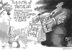 POISONING THE POOR by Pat Bagley