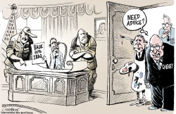 BACK IN IRAQ by Patrick Chappatte