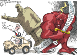 THE WAR PRESIDENT  by Pat Bagley