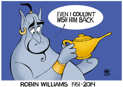 ROBIN WILLIAMS,  by Randy Bish