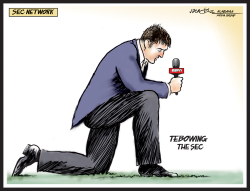 ESPN'S SEC NETWORK ARE YOU READY FOR SOME TEBOWING by J.D. Crowe