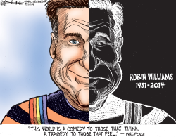 ROBIN WILLIAMS by Kevin Siers
