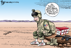 NO BOOTS ON THE GROUND by Bruce Plante