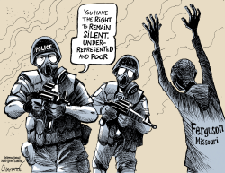 FERGUSON AND RACE IN AMERICA by Patrick Chappatte