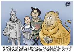 ICE BUCKET CHALLENGE,  by Randy Bish