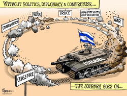 ISRAELI USE OF FORCE  by Paresh Nath