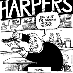 CANADA HARPERS HOAX by Tab