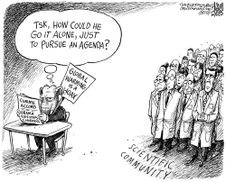 CLIMATE CHANGE ACCORD by Adam Zyglis