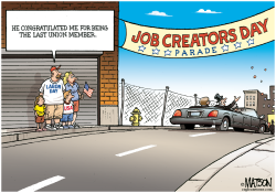 LABOR DAY PARADE FOR JOB CREATORS- by R.J. Matson