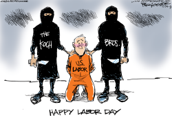 LABOR DAY by Milt Priggee