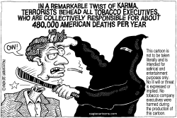 TOBACCO AND TERRORISTS by Monte Wolverton
