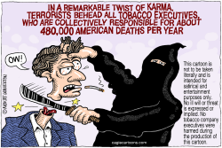 TOBACCO AND TERRORISTS  by Monte Wolverton