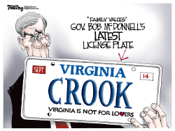 FORMER VIRGINIA GOVERNOR MCDONNELL THE CROOK  by Bill Day