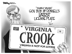 FORMER VIRGINIA GOVERNOR MCDONNELL THE CROOK by Bill Day