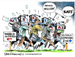 KATE AND WILLIAM EXPECTING 2ND by Dave Granlund