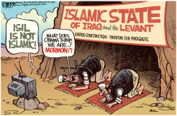 ISLAMIC STATE  by Rick McKee