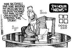 MORE MISSING IRS EMAILS by Rick McKee