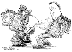 IF SCOTLAND VOTES TO SECEDE - WITH FART by Daryl Cagle