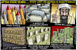 THINGS BUSH HAS LOST   by Monte Wolverton
