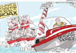 ICE FREE CLIMATE FOLLIES by Pat Bagley